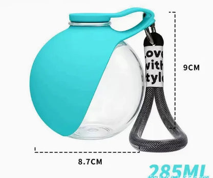 HAPPY PETS™ Portable Dog Water Bottle with Bowl