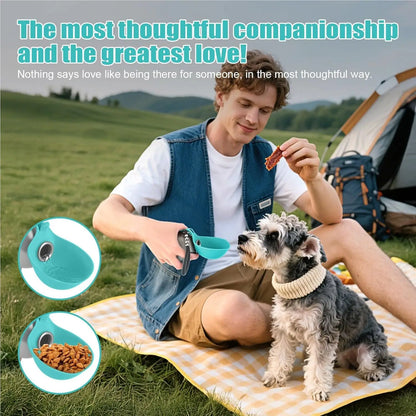 HAPPY PETS™ Portable Dog Water Bottle with Bowl