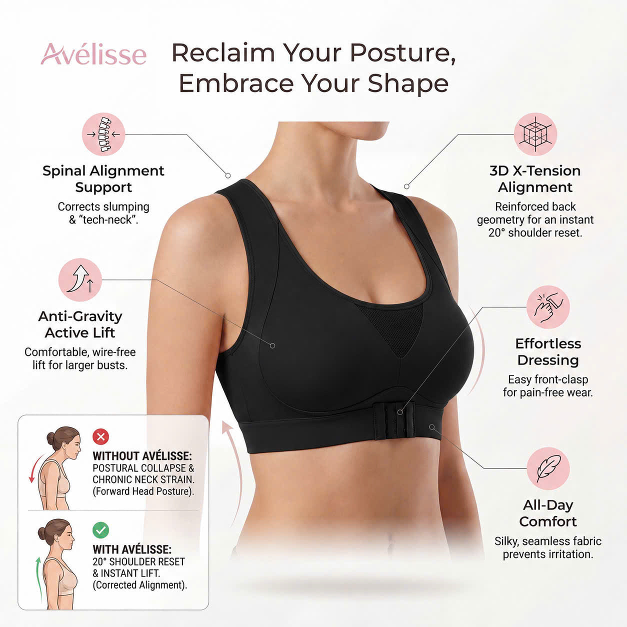 AVÉLISSE™ SMOOTHLIFT COMFORT BRA